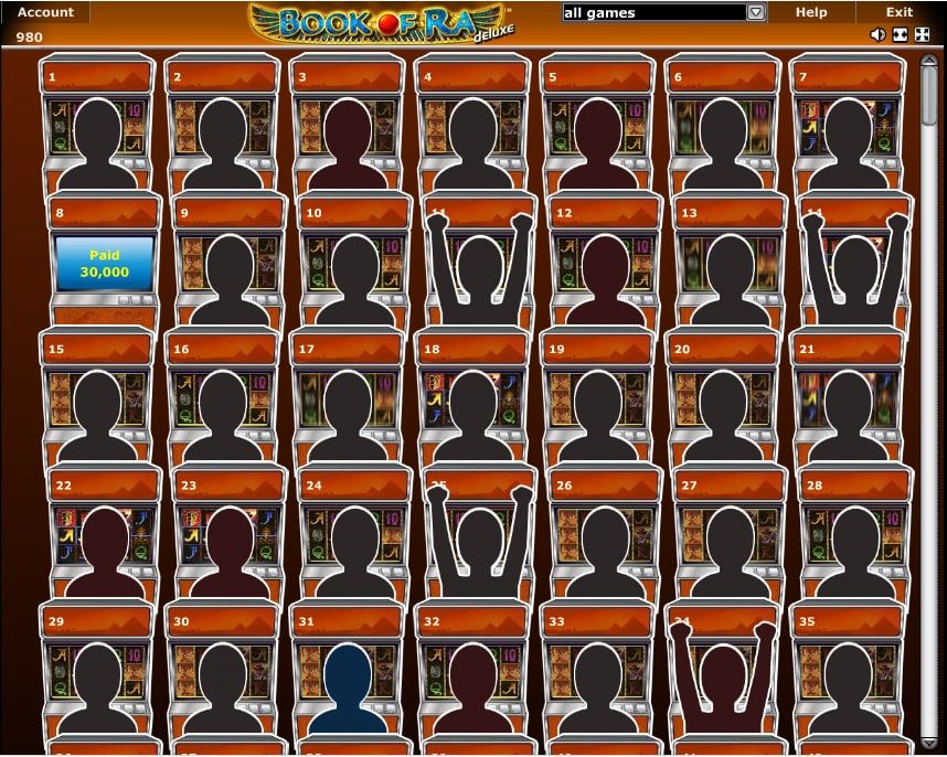Novoline Casino Online - Lobby ansicht