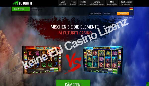 Casino Lizenz für Europa online Casino